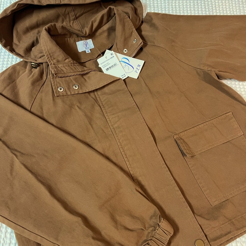 Terracota Hooded Utility Jacket